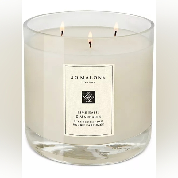 Jo Malone Deluxe Three Wick  Lime Basil Mandarin Scented Candle - 21.1 Oz - Picture 2 of 5